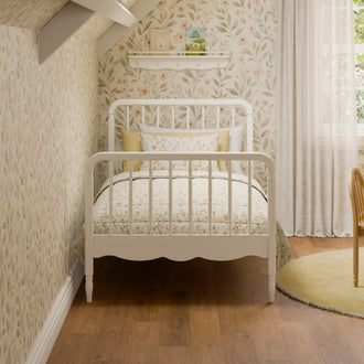 M7169RW,Namesake Kids,Liberty Spindle Twin Bed in Warm White