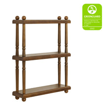 M7174NL,Namesake Kids,Liberty Tiered Wall Shelf in Natural Walnut