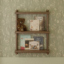 M7174NL,Namesake Kids,Liberty Tiered Wall Shelf in Natural Walnut