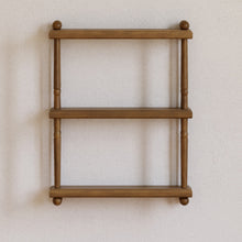 M7174NL,Namesake Kids,Liberty Tiered Wall Shelf in Natural Walnut