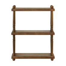 M7174NL,Namesake Kids,Liberty Tiered Wall Shelf in Natural Walnut