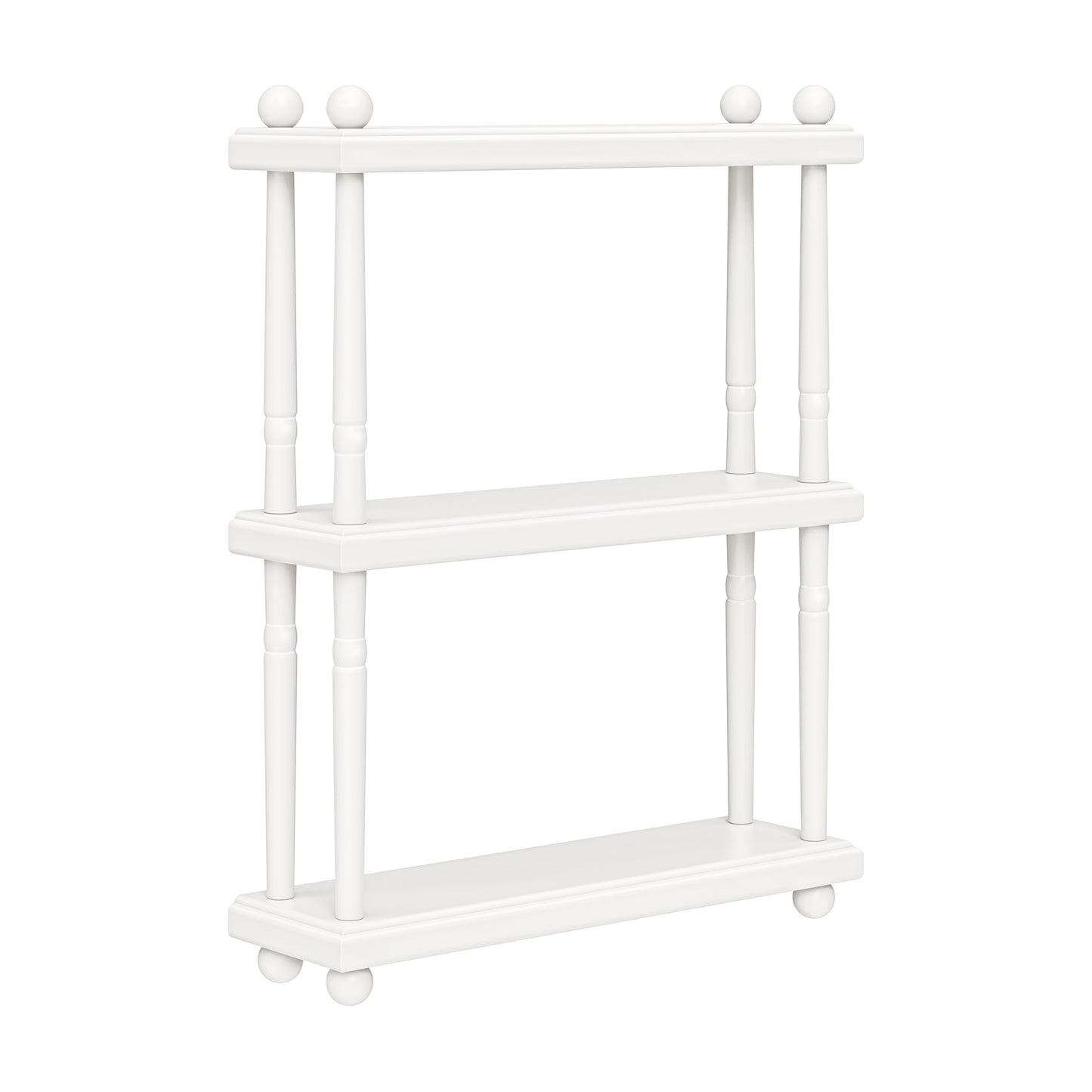 M7174RW,Namesake Kids,Liberty Tiered Wall Shelf in Warm White