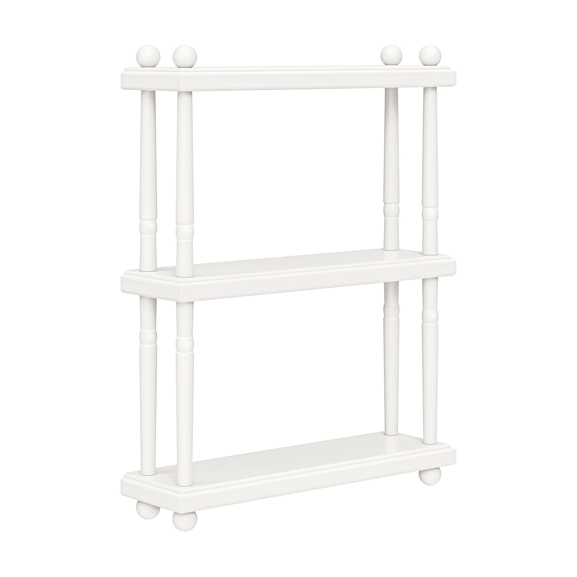 M7174RW,Namesake Kids,Liberty Tiered Wall Shelf in Warm White