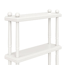M7174RW,Namesake Kids,Liberty Tiered Wall Shelf in Warm White