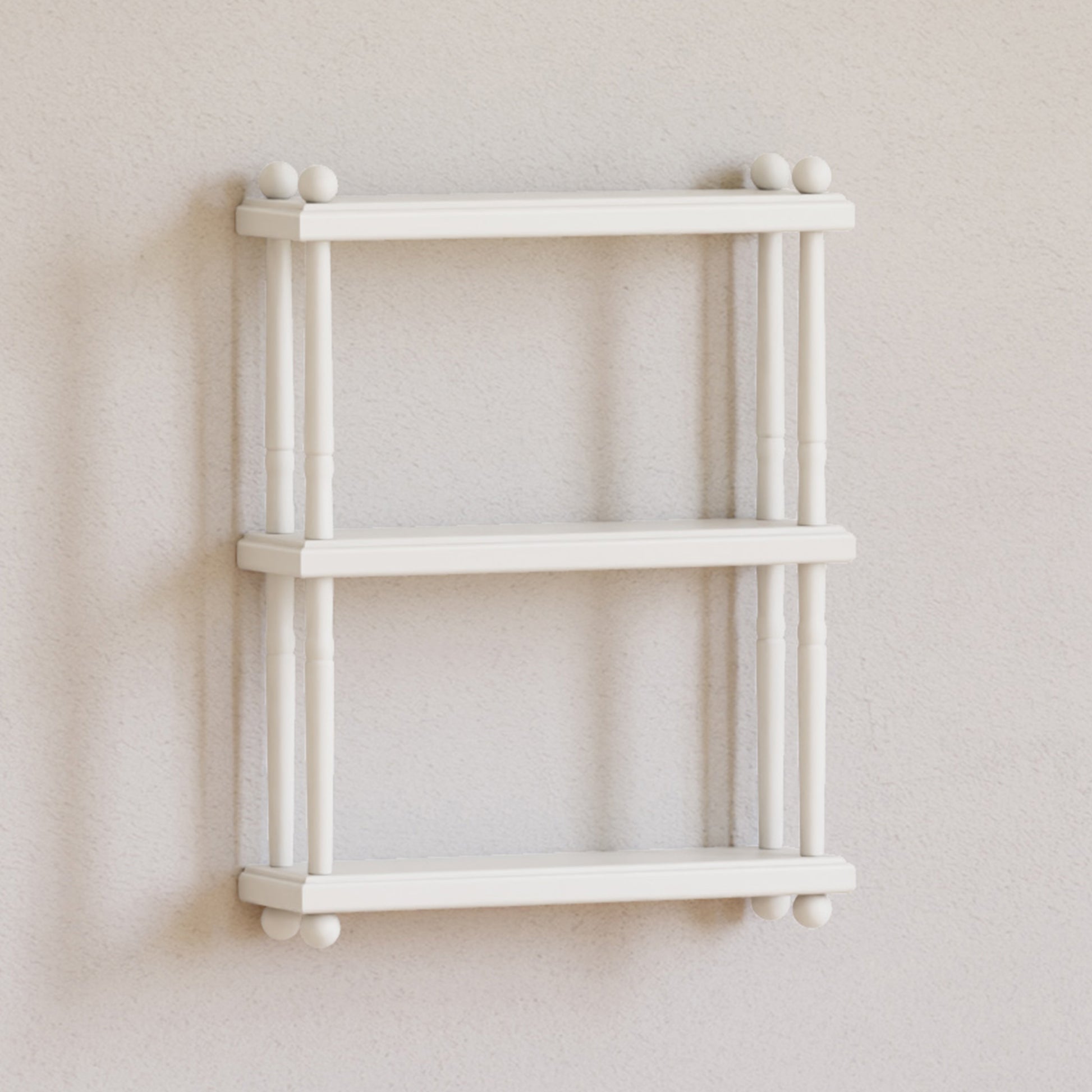 M7174RW,Namesake Kids,Liberty Tiered Wall Shelf in Warm White