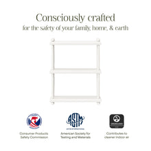 M7174RW,Namesake Kids,Liberty Tiered Wall Shelf in Warm White