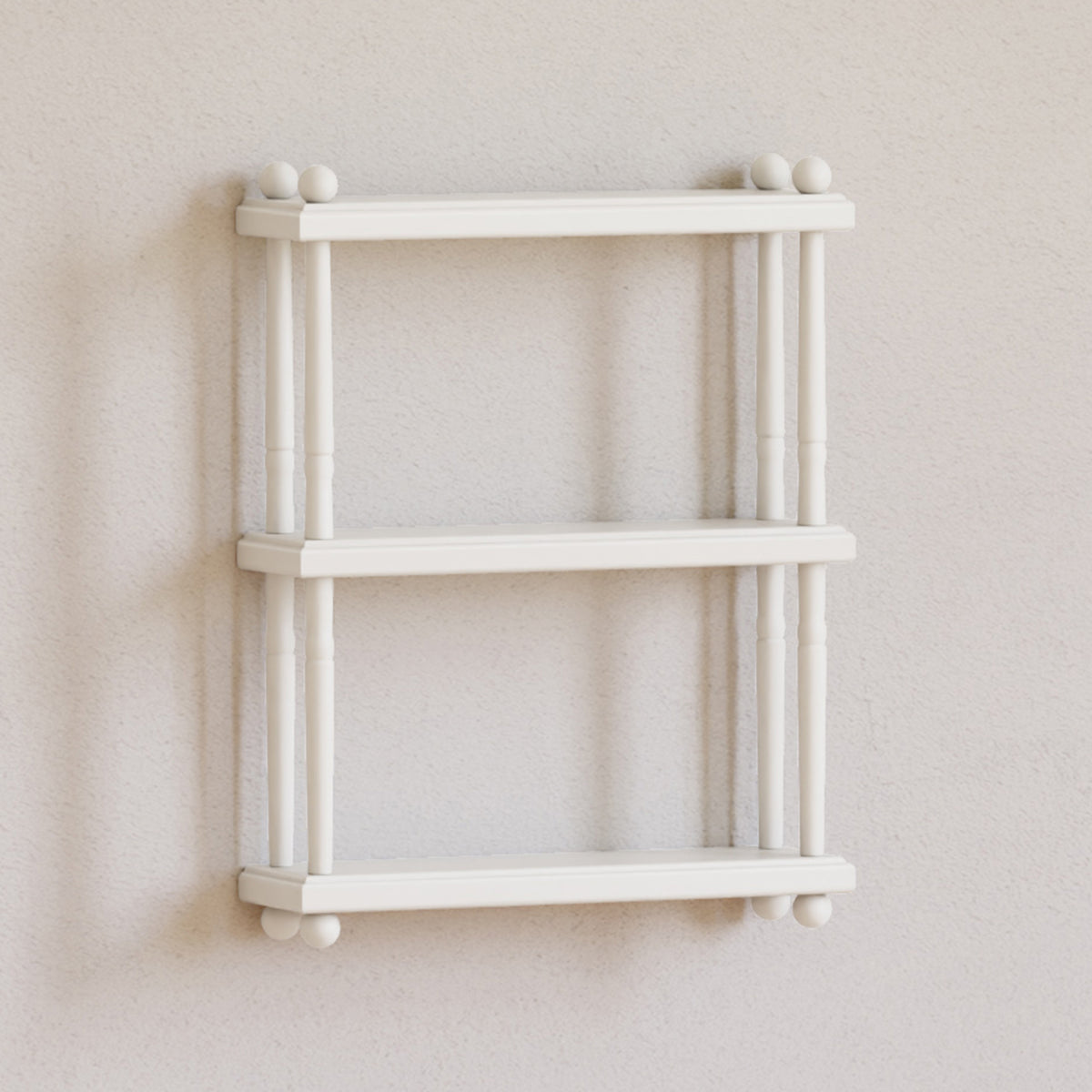 M7174RW,Namesake Kids,Liberty Tiered Wall Shelf in Warm White