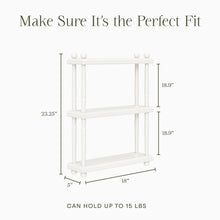 M7174RW,Namesake Kids,Liberty Tiered Wall Shelf in Warm White
