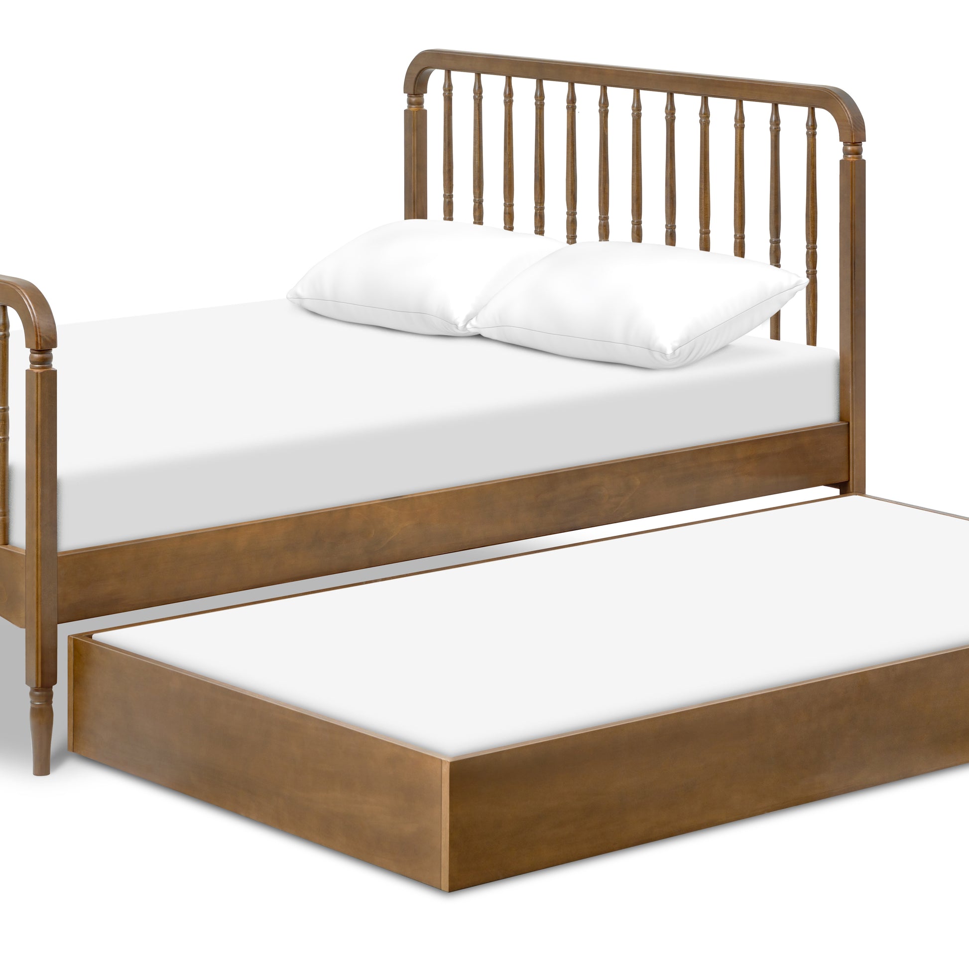 M7196NL,Namesake Kids,Liberty Spindle Full Bed in Natural Walnut