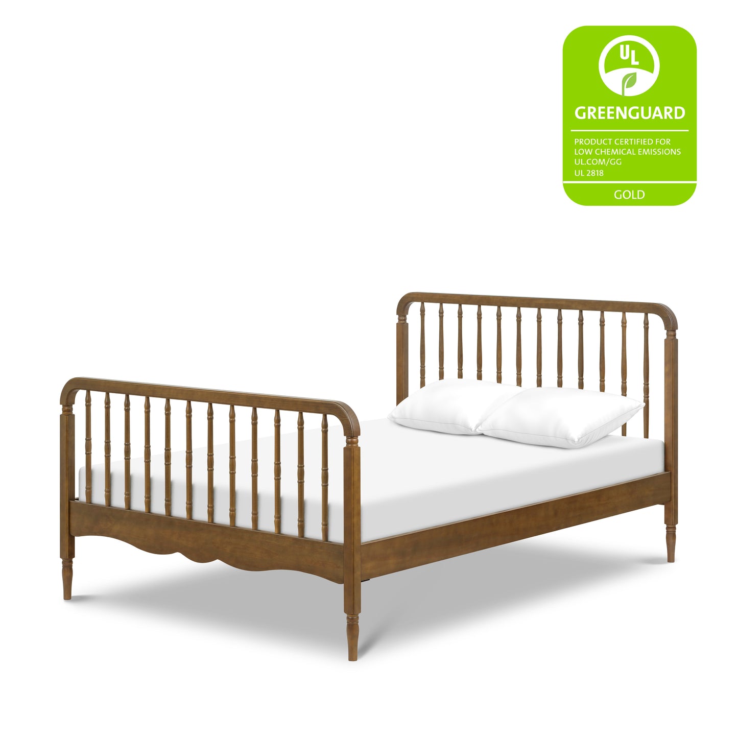 M7196NL,Namesake Kids,Liberty Spindle Full Bed in Natural Walnut