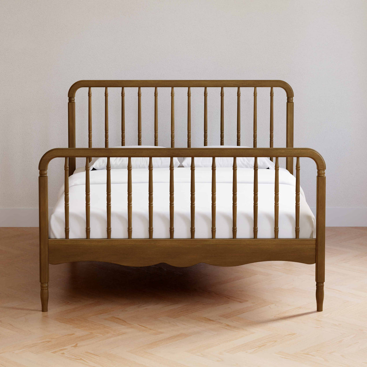 M7196NL,Namesake Kids,Liberty Spindle Full Bed in Natural Walnut