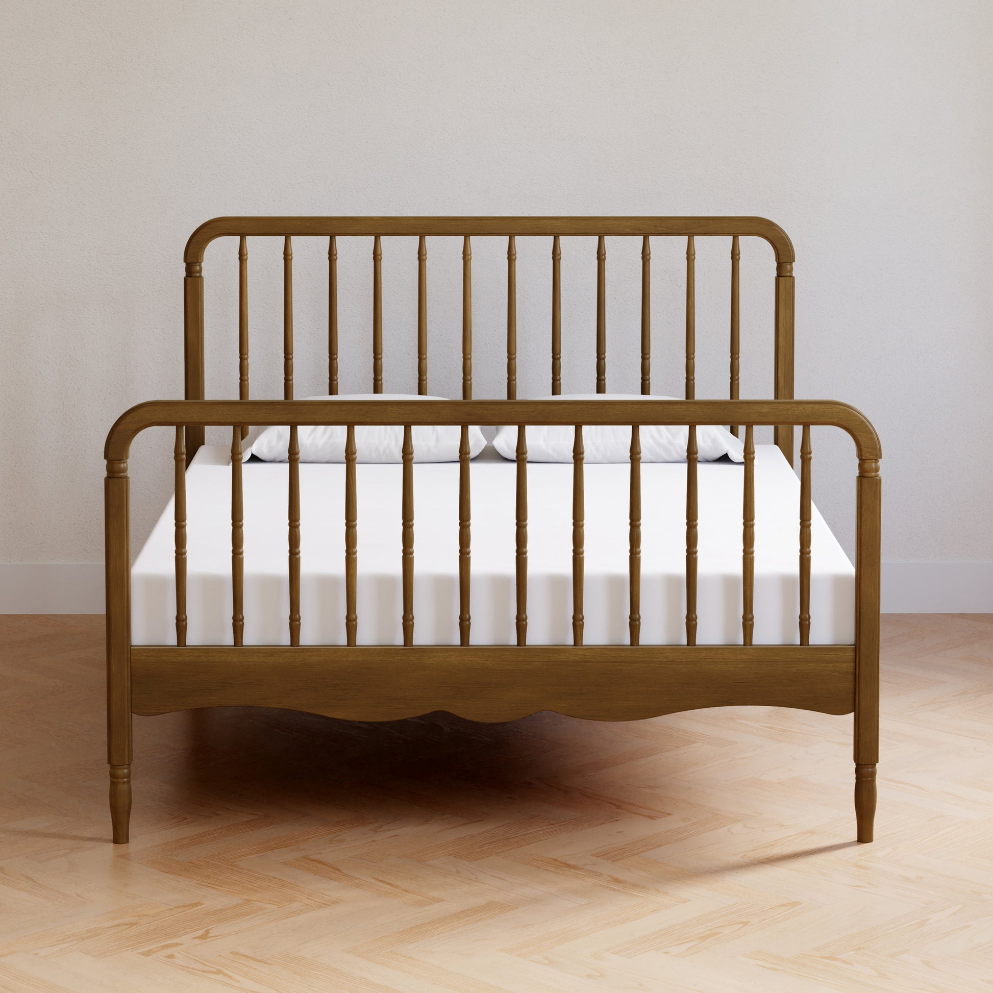 M7196NL,Namesake Kids,Liberty Spindle Full Bed in Natural Walnut