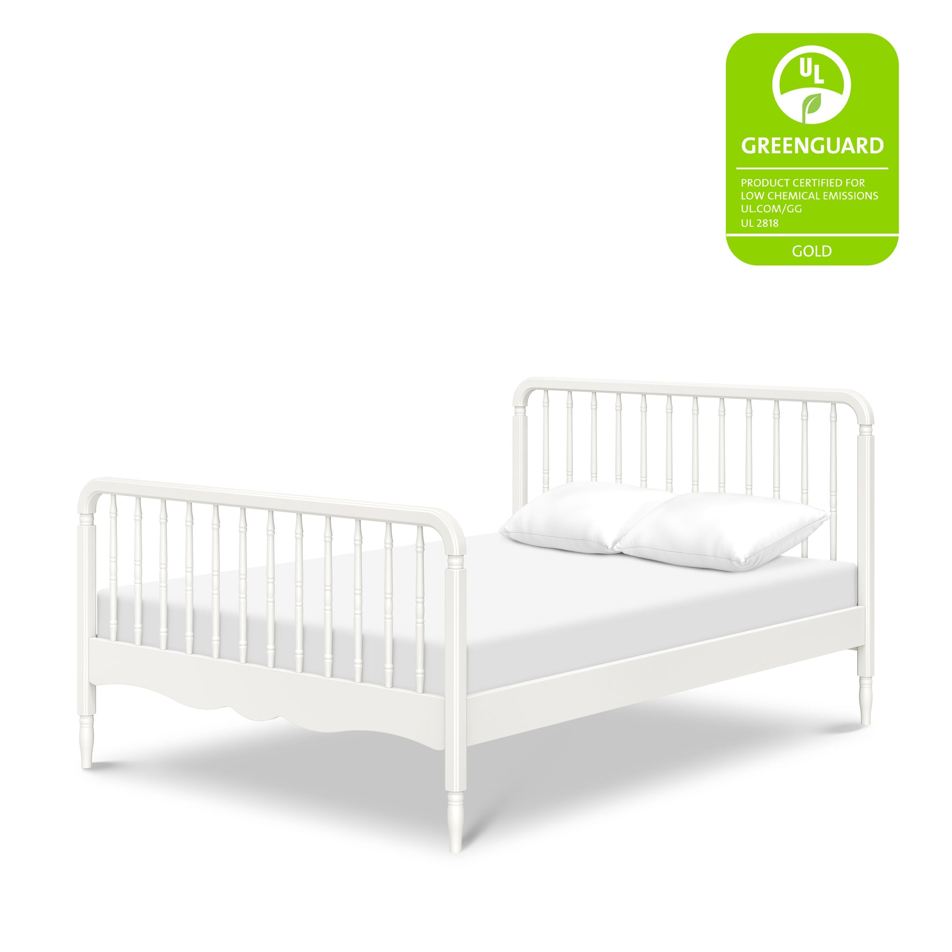M7196RW,Namesake Kids,Liberty Spindle Full Bed in Warm White