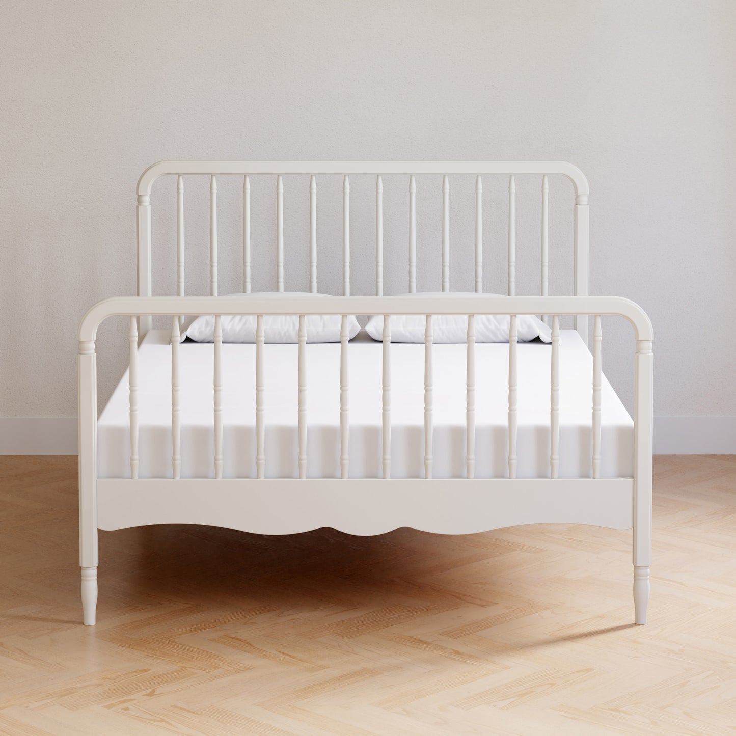 M7196RW,Namesake Kids,Liberty Spindle Full Bed in Warm White