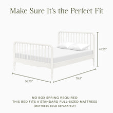 M7196RW,Namesake Kids,Liberty Spindle Full Bed in Warm White