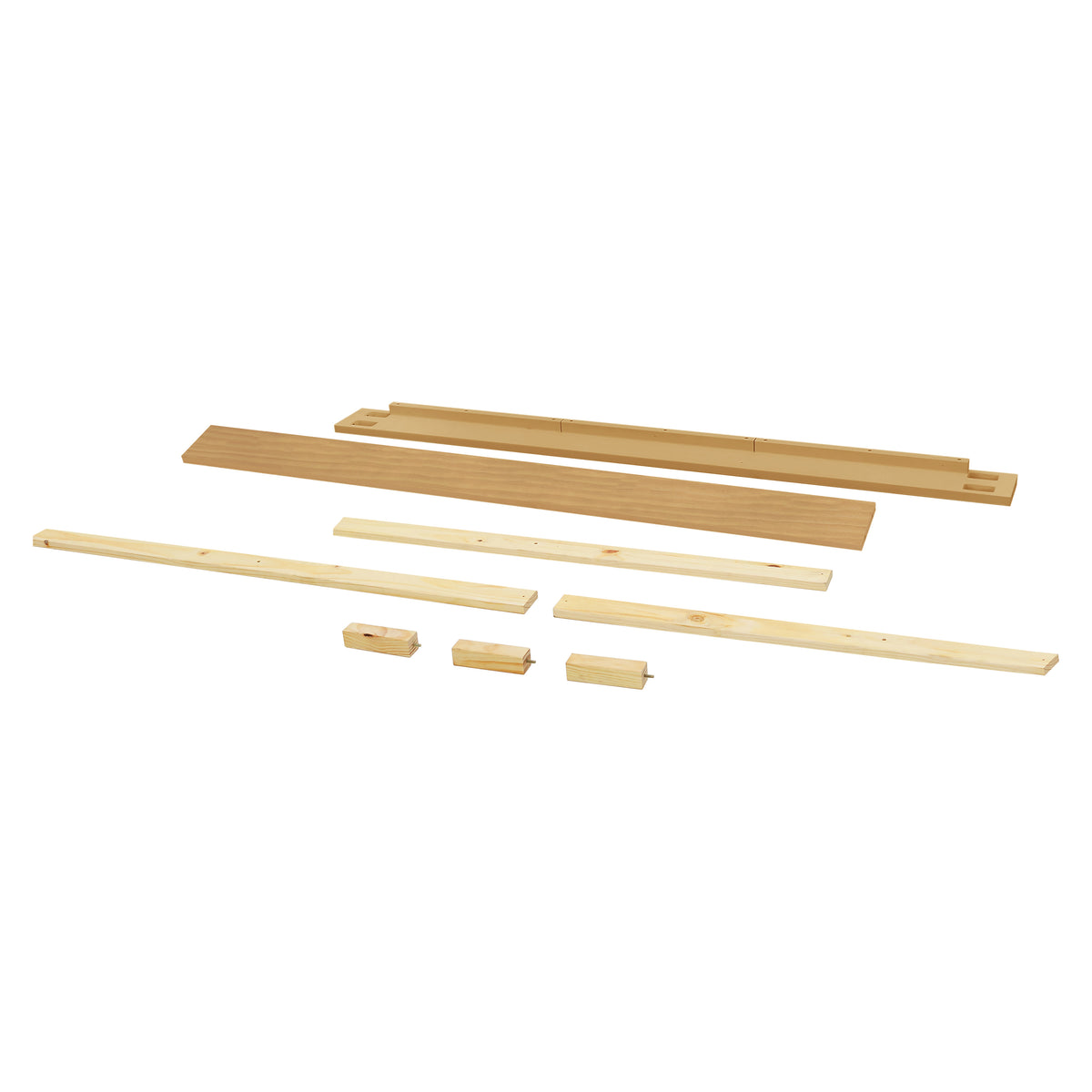 M7689HY,The MDB Family,Full Size Bed Conversion Kit in Honey