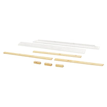 M7689LW,The MDB Family,Full Size Bed Conversion Kit in Linen White