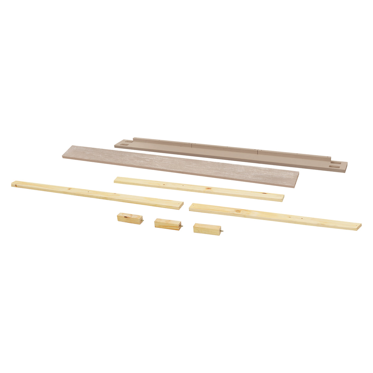 M7689SDB,The MDB Family,Full Size Bed Conversion Kit in Sandbar