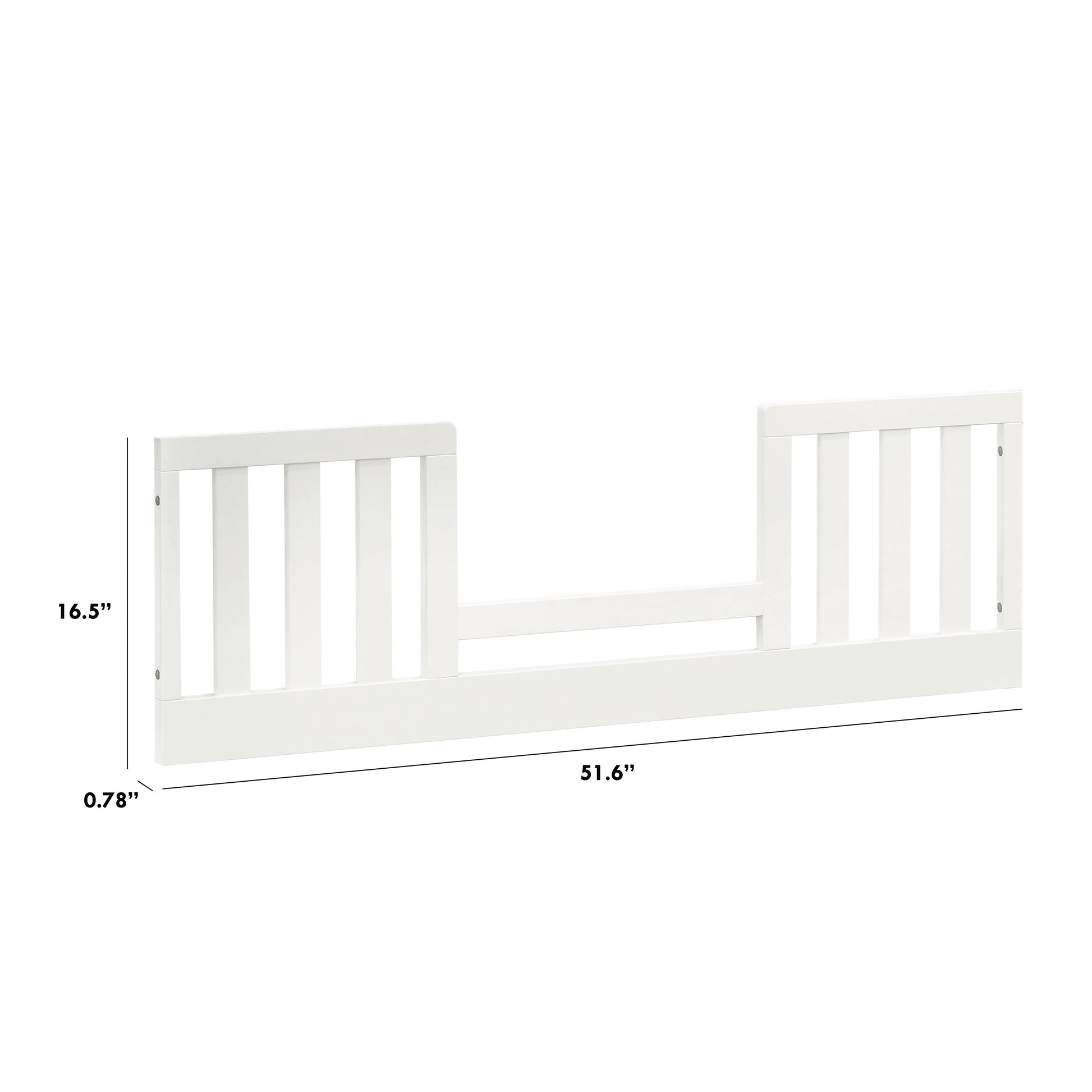 M9299RW,The MDB Family,Toddler Bed Conversion Kit In Warm White