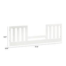 M9299RW,The MDB Family,Toddler Bed Conversion Kit In Warm White