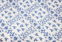 MDBFABRIC111,Namesake,Namesake-Blue Lattice Performance Eco-Weave (BLT) SWATCH