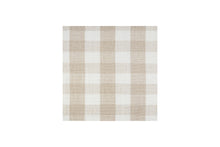 MDBFABRIC120,Namesake,NAMESAKE - Tan Gingham (TGH) SWATCH