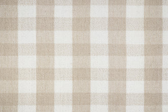 MDBFABRIC120,Namesake,NAMESAKE - Tan Gingham (TGH) SWATCH