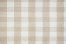 MDBFABRIC120,Namesake,NAMESAKE - Tan Gingham (TGH) SWATCH