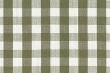 MDBFABRIC165,Namesake,Namesake - Moss Green Gingham (GGH) SWATCH