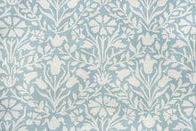 MDBFABRIC182,Namesake,Namesake - Bellflowers in Powdered Blue (BPB) SWATCH