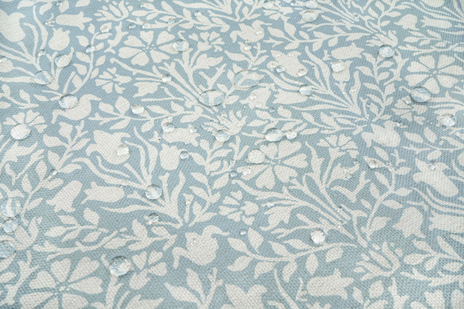MDBFABRIC182,Namesake,Namesake - Bellflowers in Powdered Blue (BPB) SWATCH