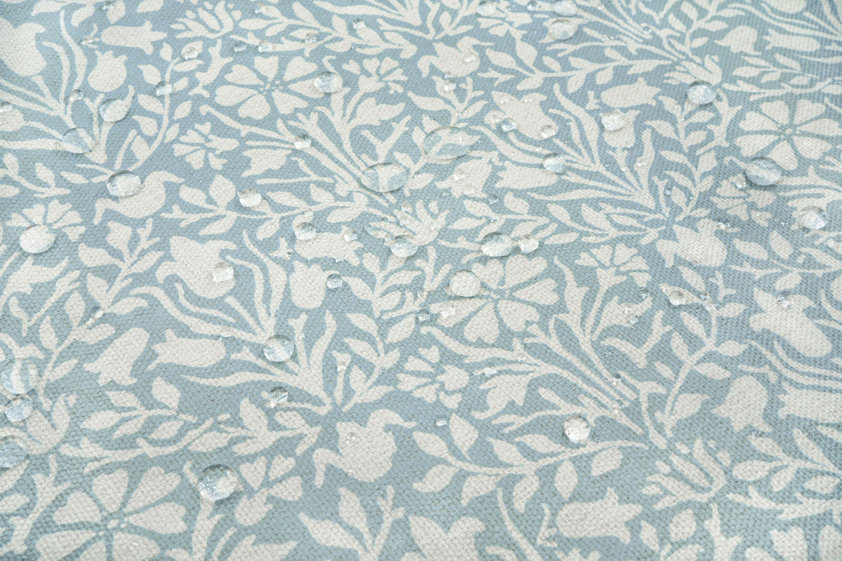 MDBFABRIC182,Namesake,Namesake - Bellflowers in Powdered Blue (BPB) SWATCH