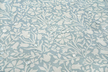MDBFABRIC182,Namesake,Namesake - Bellflowers in Powdered Blue (BPB) SWATCH