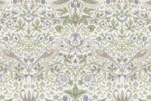 MDBFABRIC185,Namesake,Namesake - Strawberry Thief in Fig & Thyme (TTFT) SWATCH