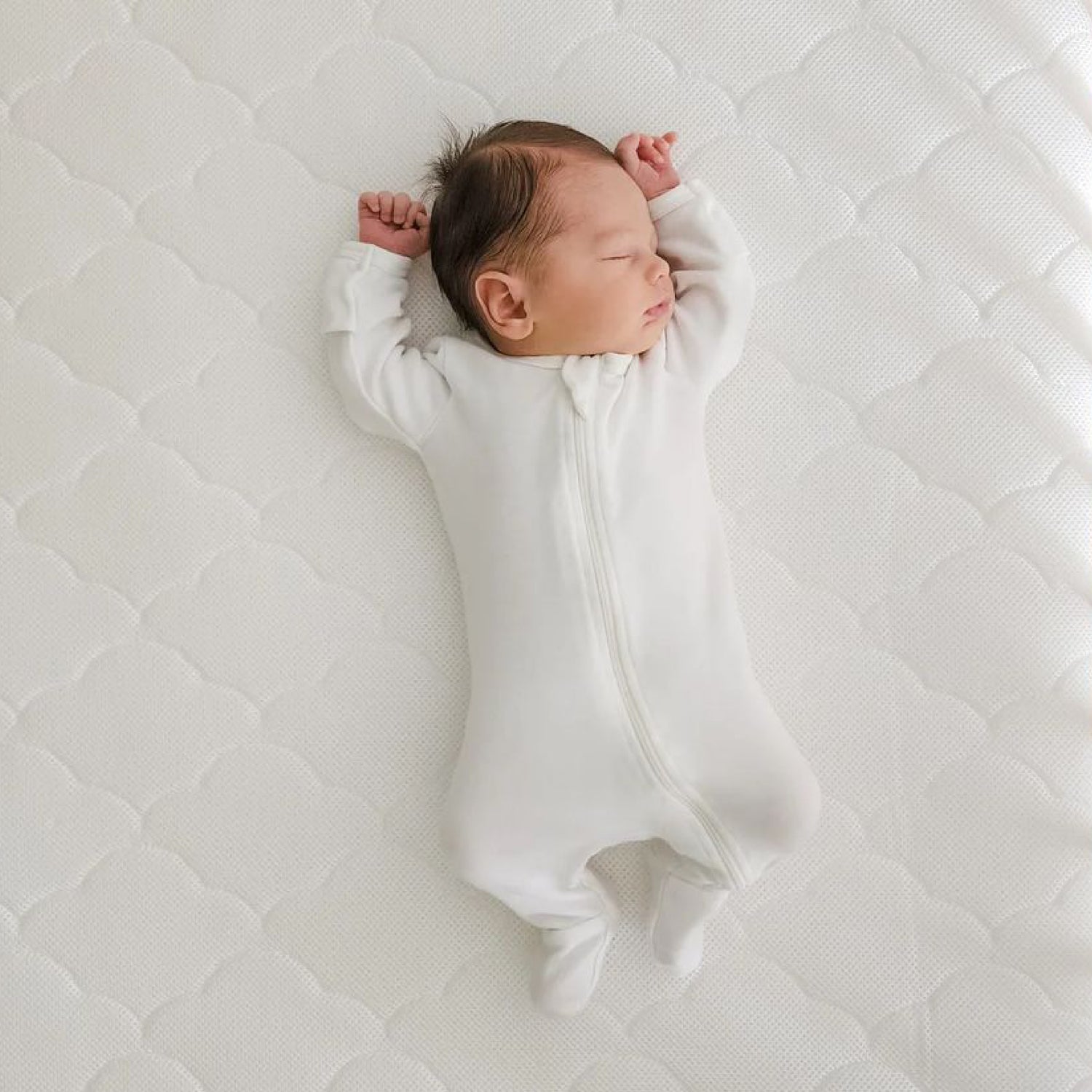 500-1000-WHT-ST, Newton 2-Stage Baby Crib Mattress | Final Sale