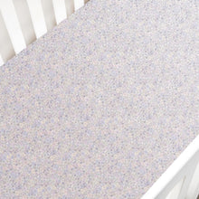 Gooslings Enchanted Wildflowers Crib Sheet - Ivory