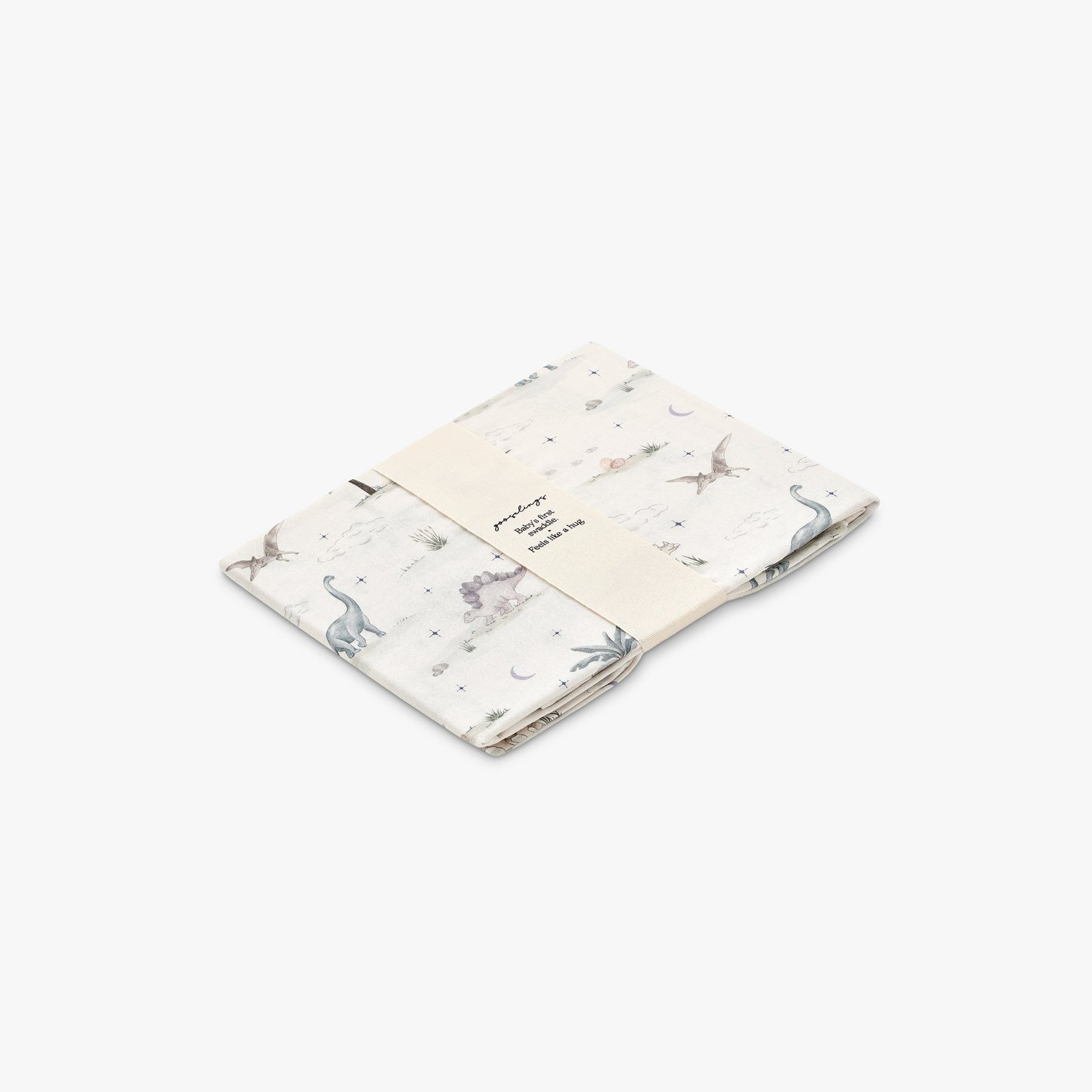 Gooslings Dino Dreams Swaddle - Sage