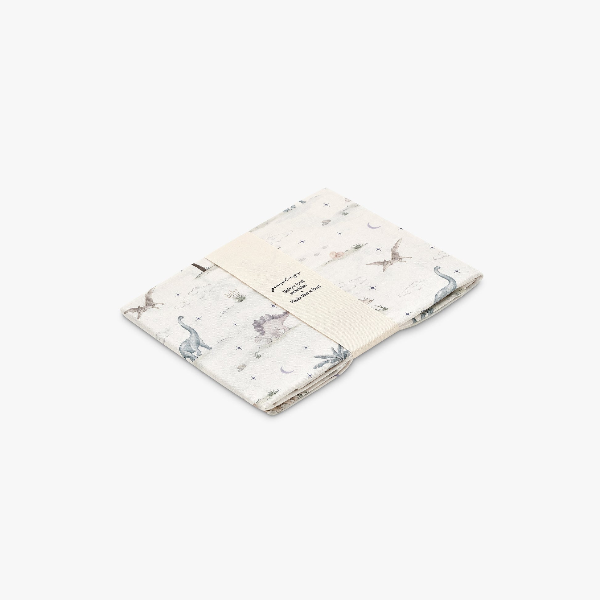 Gooslings Dino Dreams Swaddle - Sage