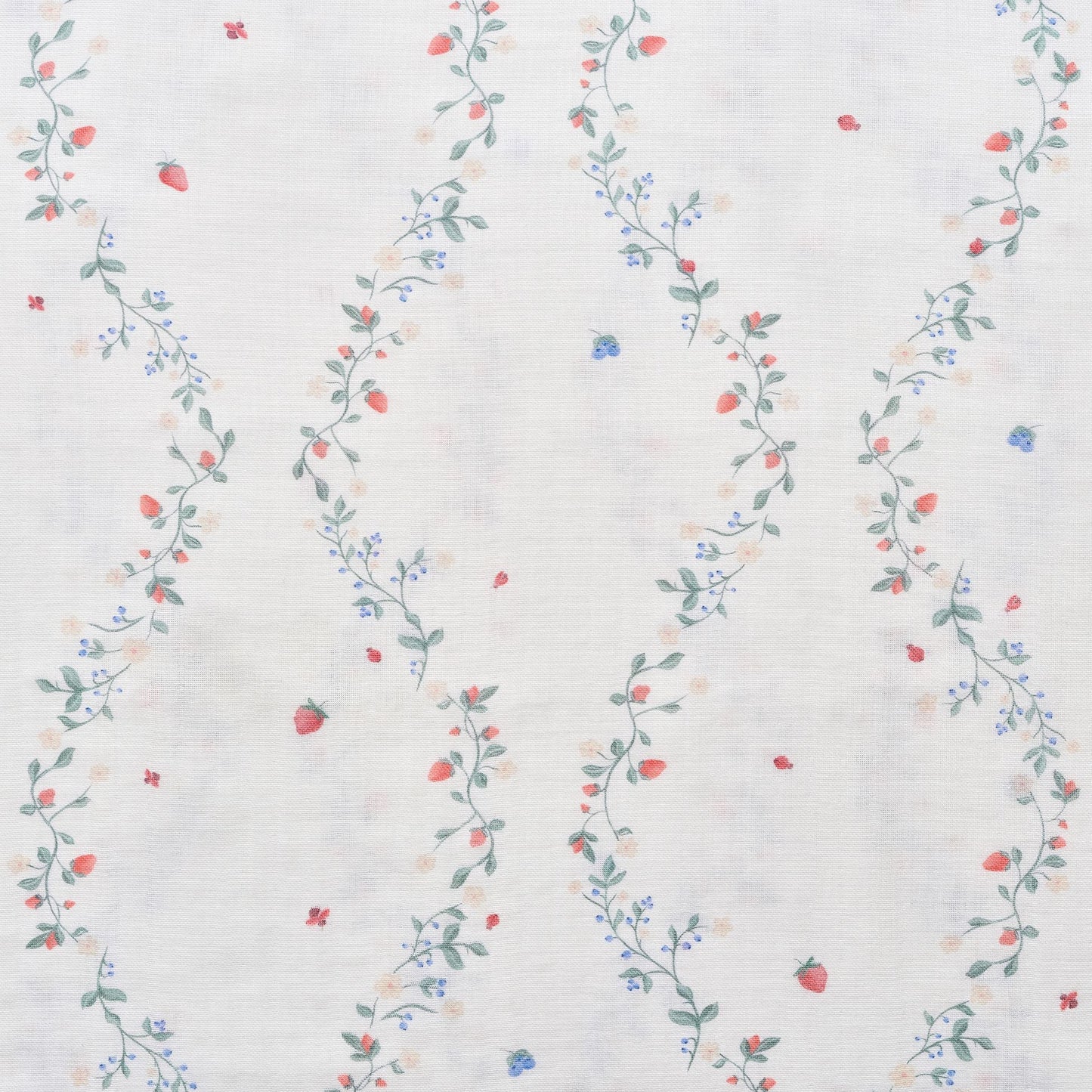 Gooslings Botanical Berries Swaddle - Ivory