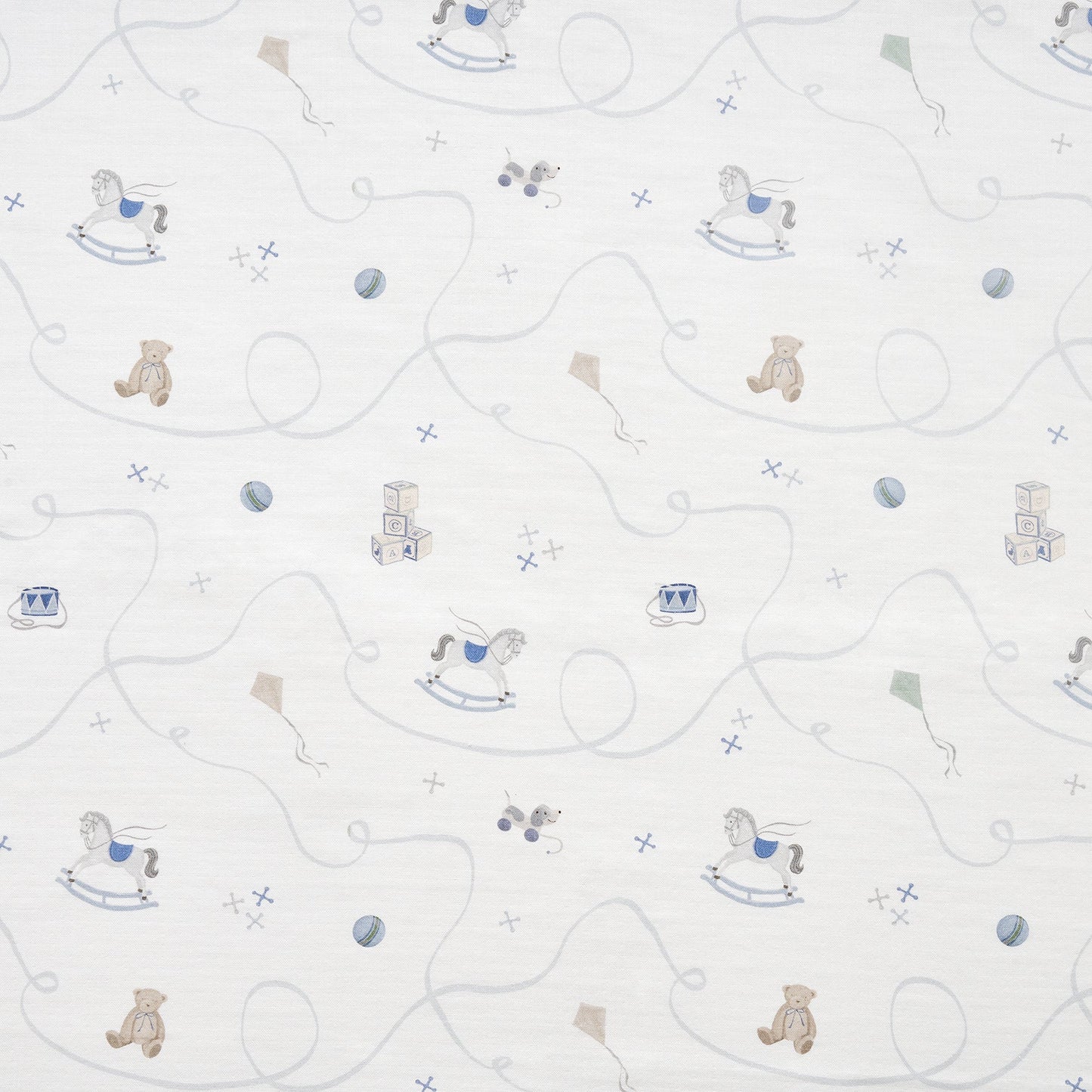Gooslings Little Toy Chest Swaddle - Ivory