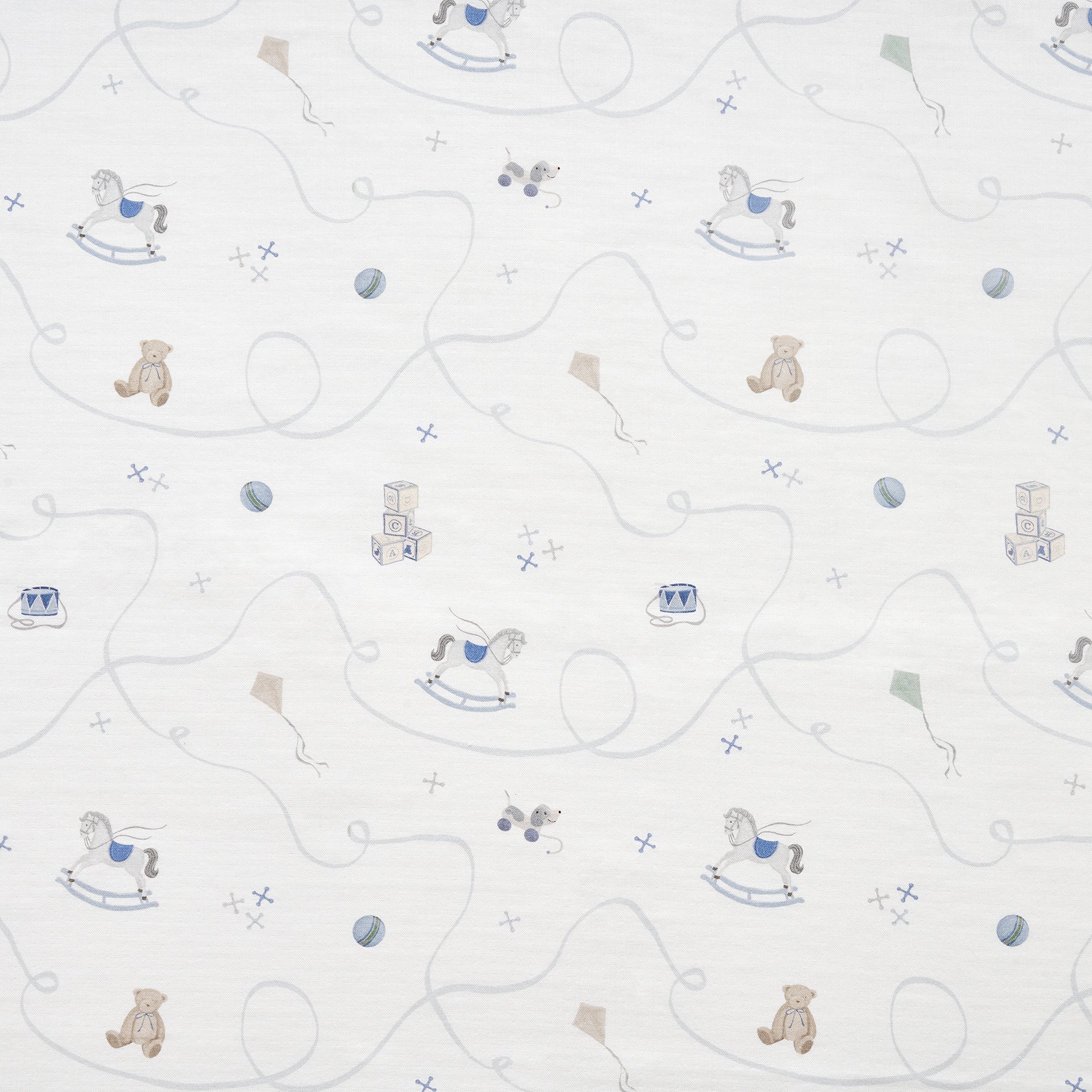 Gooslings Little Toy Chest Swaddle - Ivory