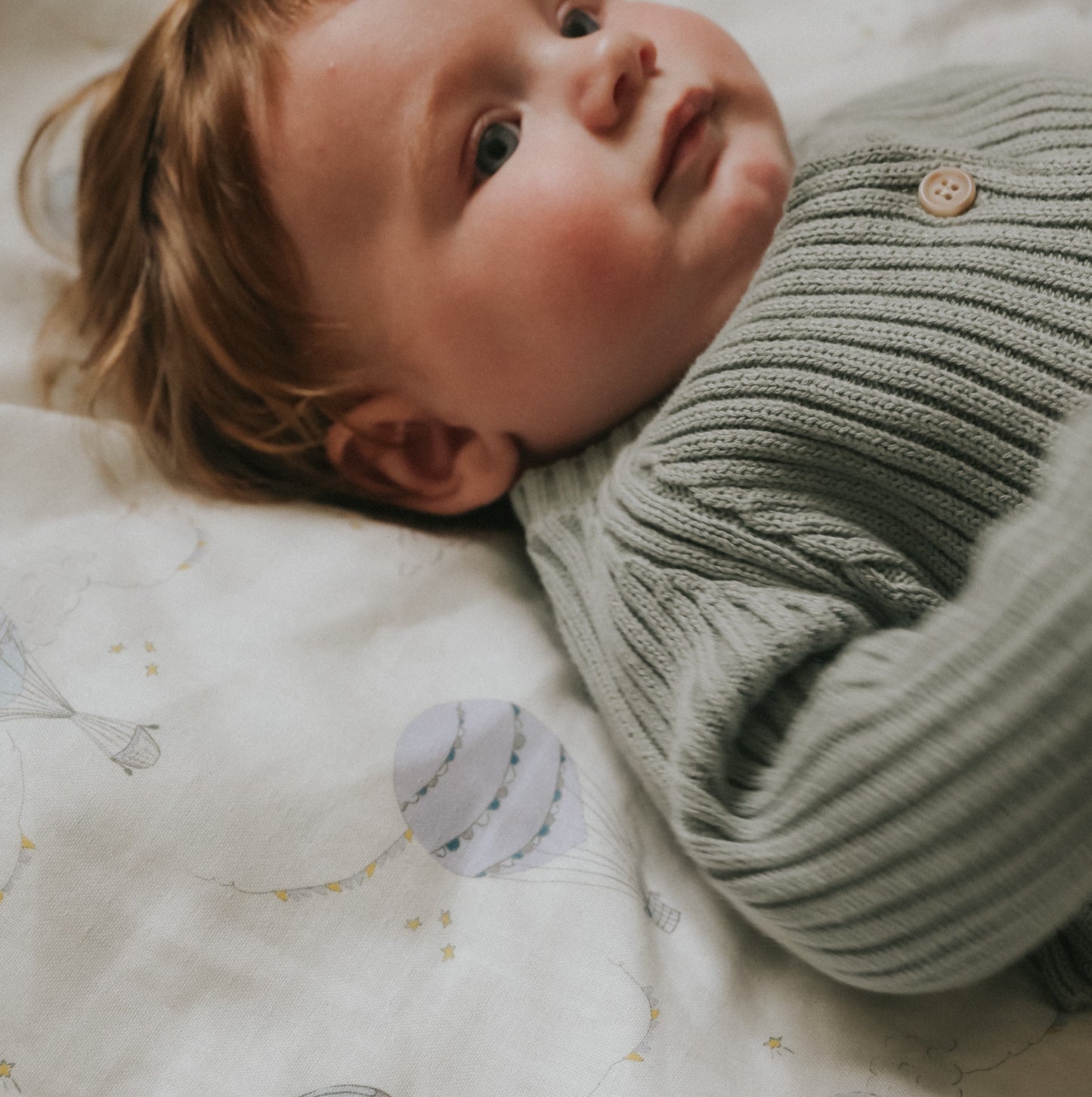 Gooslings Touch The Sky Swaddle - Blue
