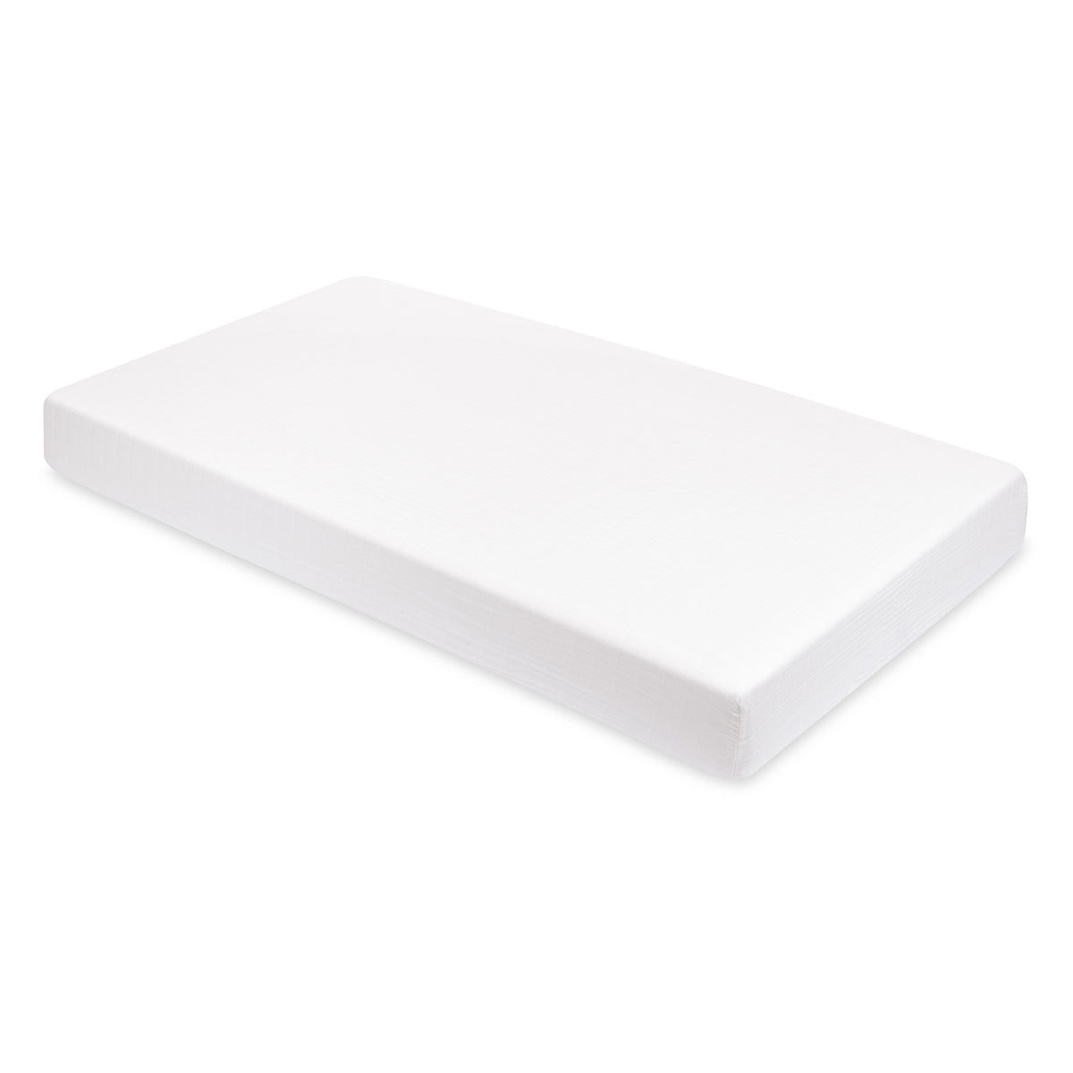 T29435,Babyletto,Plain White Muslin Crib Sheet in GOTS Certified Organic Cotton