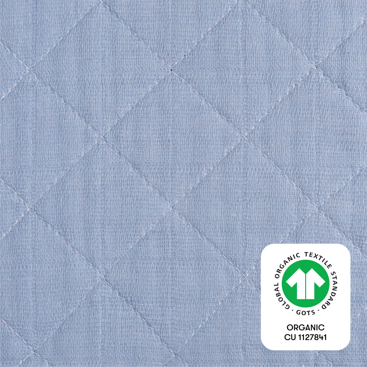 T29637DP,Babyletto,Dewdrop Quilted Muslin Changing Pad Cover in GOTS Certified Organic Cotton