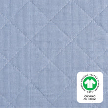 T29637DP,Babyletto,Dewdrop Quilted Muslin Changing Pad Cover in GOTS Certified Organic Cotton
