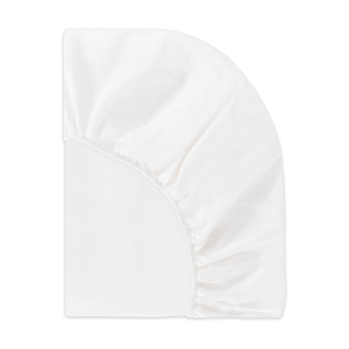 T32635BTW,Babyletto,Organic Brushed Cotton Crib Sheet in Bright White