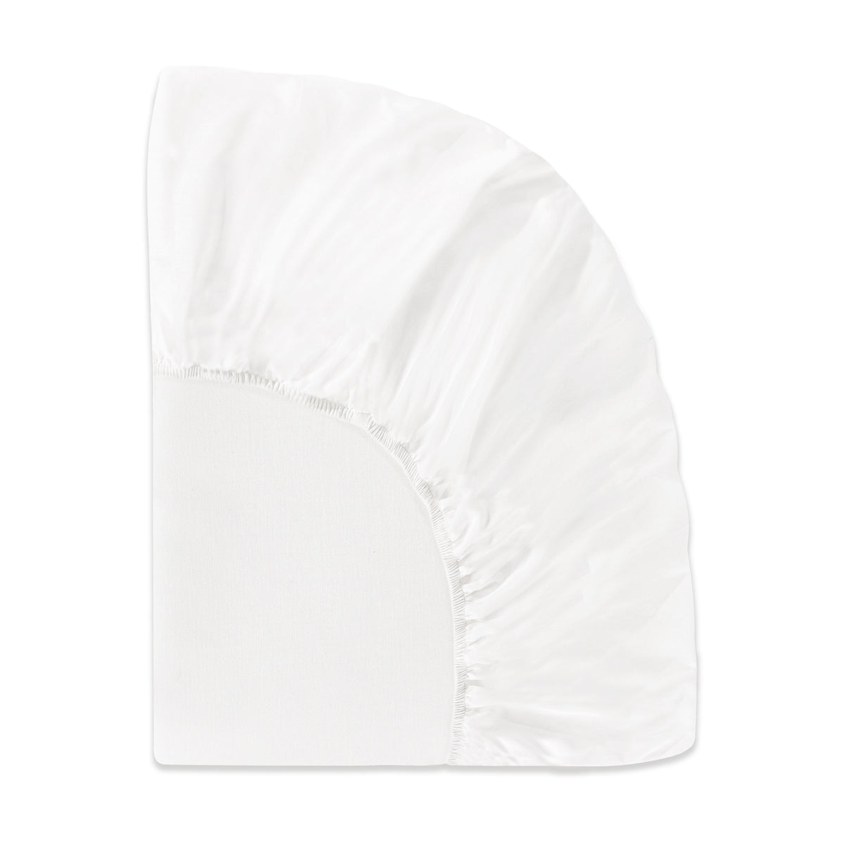 T32636BTW,Babyletto,Organic Brushed Cotton Mini Crib Sheet in Bright White