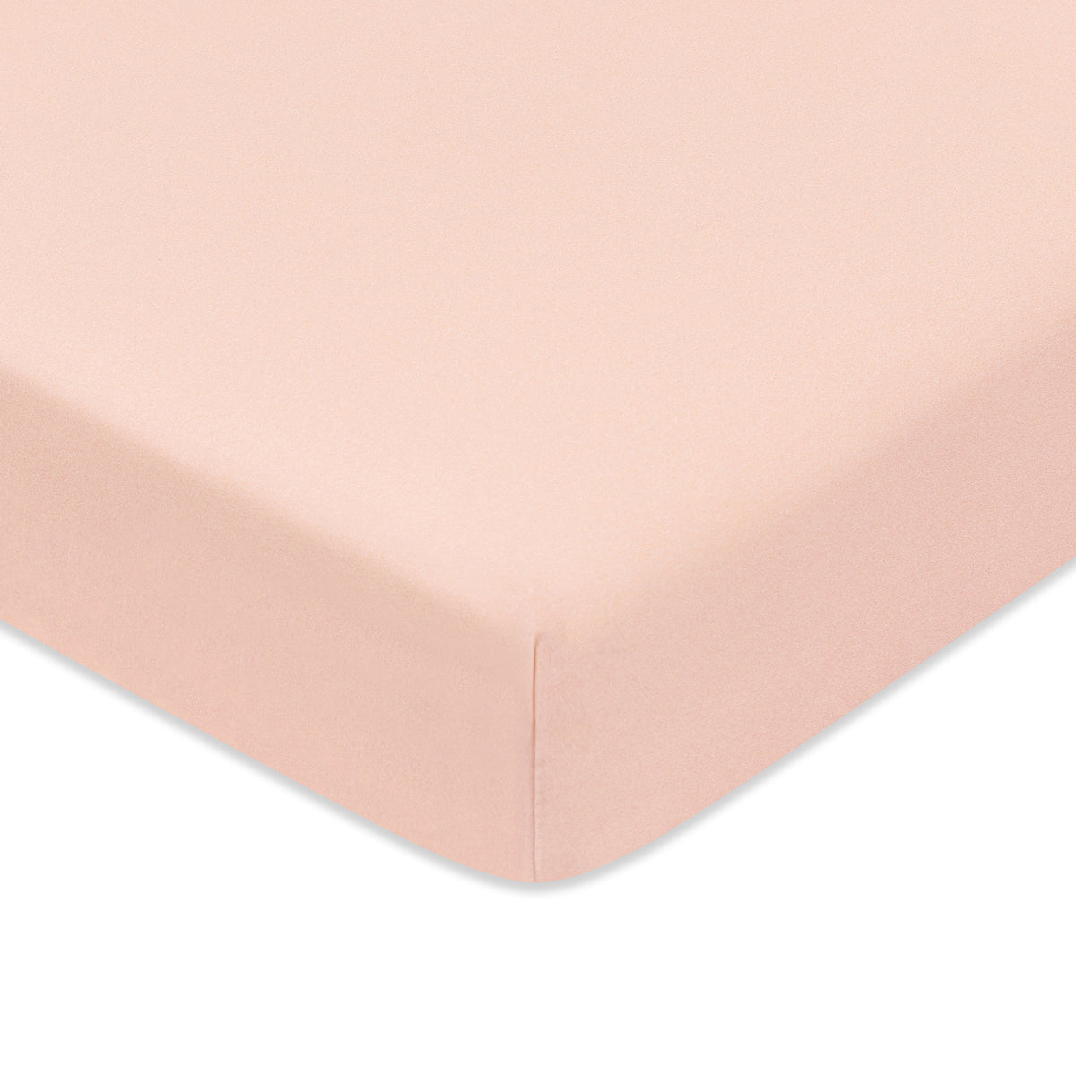 T32636DR,Babyletto,Organic Brushed Cotton Mini Crib Sheet in Dusty Rose