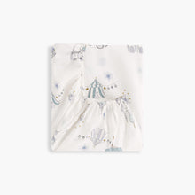 Gooslings Adventures in Wonderland Crib Sheet - Aqua