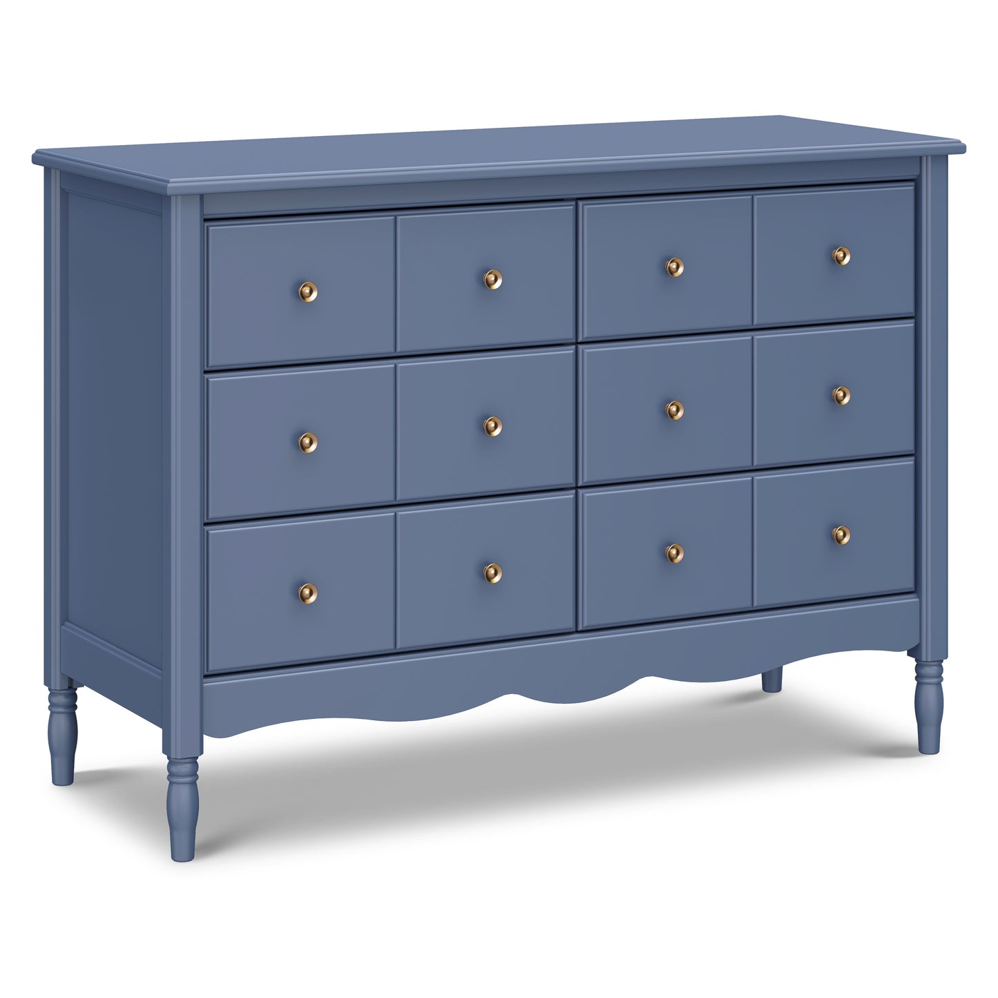M7116CVB,Namesake,Liberty 6-Drawer Assembled Dresser in Cove Blue
